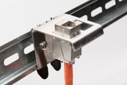 DIGITUS Hutschienenadapter für 1x Keystone Module