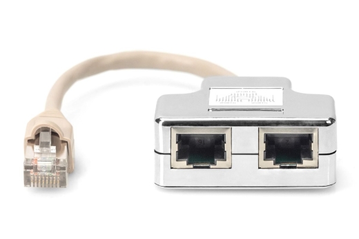 DIGITUS Patchkabel-Adapter, CAT 5e, geschirmt - 1:1