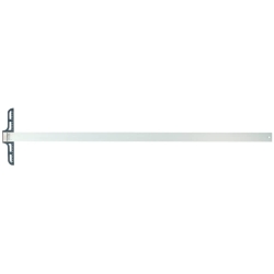 Präzisionszeichenschiene Edelstahl - 100 cm