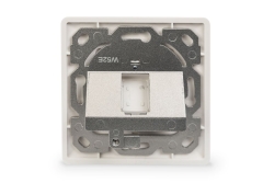 DIGITUS Leerdose Keystone Module,1xRahmen 80x80mm+Zentralp.