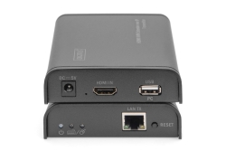 DIGITUS HDMI KVM Extender über IP, Set bis 120M,...