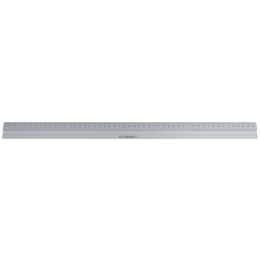 Lineal Alu - 50 cm, silber