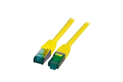 EFB RJ45 Patchkabel S/FTP Cat.6A LSZH 25.00m gelb