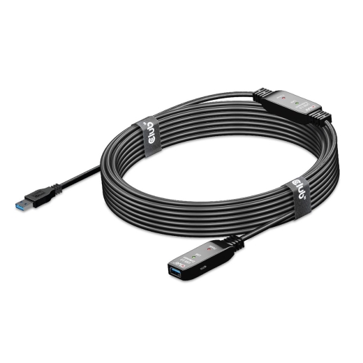 Club3D USB 3.2 A Verlängerungskabel 10m aktiv 5 Gbps St/Bu retail