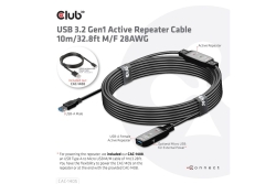 Club3D USB 3.2 A Verlängerungskabel 10m aktiv 5 Gbps St/Bu retail