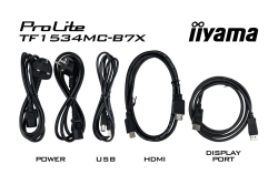 IIYAMA 38.0cm (15) TF1534MC-B7X 4:3 M-Touch HDMI+DP