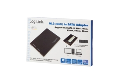 Logilink Adapter M.2(NGFF) auf Sata Einbaurahmen