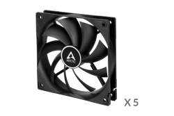 ARCTIC Lüfter 120*120*25 F12 Value Pack black (5pcs)