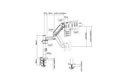 Equip Tischhalterung 17-32/1TFT 360° GF+Klemme 9Kg schwarz lite Retail