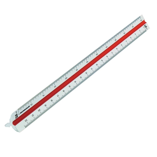 Präzisions-Dreikant-Maßstäbe 160/30, berufsschule 2