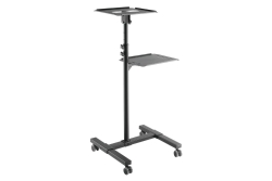 Logilink Projektor/Laptop Wagen, verstellbar, Max.10KG, schw