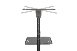 Logilink Projektor/Laptop Wagen, verstellbar, Max.10KG, schw