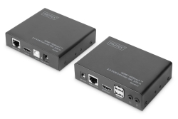 DIGITUS HDMI HDBaseT 2.0 KVM Extender Set, 100 m