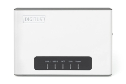 DIGITUS 2-Port USB2.0 Wireless Multif. Netw.Server,300Mbps