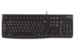 LGN Logitech K120 Wired Keyboard for Business Black Qwerty