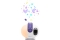 Olympia H+H babyruf Babyphone BC 2000 WLAN weiss