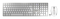 CHERRY DW9100 Wireless SLIM Maus&Tastatur DE weiß/silber