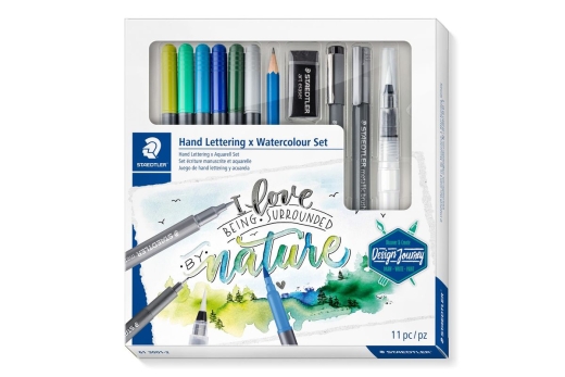STAEDTLER Design Journey Handlettering x Aquarell Set