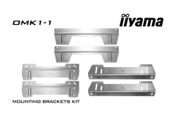 IIYAMA Zubehör OMK1-1 Befestigungswinkel für TFXX34