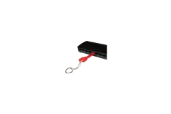 Logilink RJ45 Port Blocker Set 10Stück rot +...