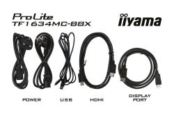 IIYAMA 39.5cm (15,6) TF1634MC-B8X 16:9 M-Touch HDMI+DP