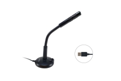 Equip Tischmikrofon USB-A Stecker 1.20m schwarz