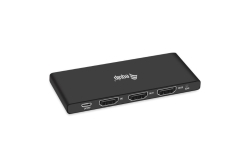 Equip HDMI2.0 2-Port Splitter Ultra Slim 4K/ 60Hz schwarz