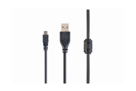 gembird USB-Kabel 2.0 auf Mini-USB-Stecker schwarz 1,8m