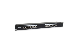 Equip 19 Patchpanel 16xRJ45 Cat6 FTP 1U 250MHz RAL9005