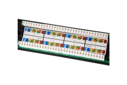 Equip 19 Patchpanel 16xRJ45 Cat5e UTP 1U 100MHz RAL9005
