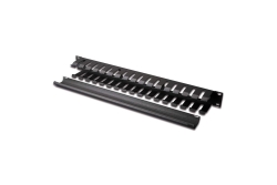 Equip 19 Kabelmanagement RW abnehm. Stahl 1U RAL9005