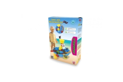 Jamara Sand- und Wasserspieltisch Pirat Jack 21 Teile