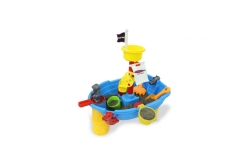 Jamara Sand- und Wasserspieltisch Pirat Jack 21 Teile