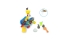Jamara Sand- und Wasserspieltisch Pirat Jack 21 Teile