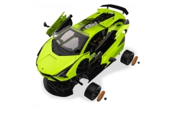 Jamara Lamborghini Sian FKP 37 1:18 grün 2,4GHz Bausatz