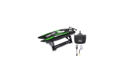 Jamara Speedboot LiPo 7,4V schwarz/grün 2,4GHz