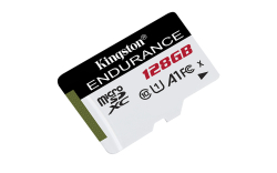 SD MicroSD Card 128GB Kingston SDXC High Endurance...