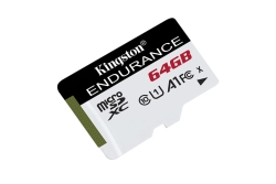 SD MicroSD Card 64GB Kingston SDXC High Endurance...