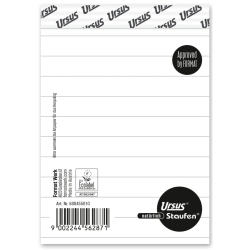 Notizblock - A7, 48 Blatt, 60 g/qm, liniert