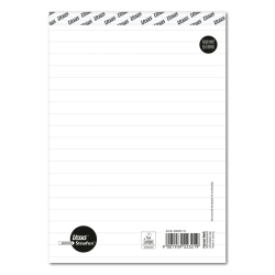 Notizblock - A5, 48 Blatt, 60 g/qm, liniert
