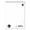 Notizblock - A5, 48 Blatt, 60 g/qm, liniert