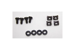 Inter-Tech IPC 19 Lochblende 3HE,134x482x11mm, RAL 9005