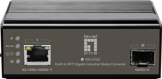 LevelOne Media Konverter RJ45->SFP GE Industrial