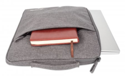 MANHATTAN Seattle Notebook Sleeve 15,6 wasserfest anthrazit