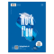 Collegeblock - A4, 80 Blatt, 60 g/qm, 9mm liniert