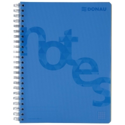 Collegeblock PP Cover - A4, kariert, blau