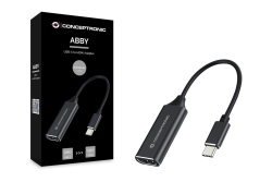 CONCEPTRONIC Adapter USB-C3.2->HDMI1.4 4K/30Hz 0.15m sw