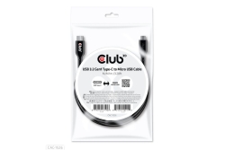 Club3D Kabel USB 3.2 Typ C <> Micro USB 1m St/St...