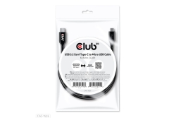Club3D Kabel USB 3.2 Typ C <> Micro USB 1m St/St retail