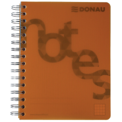 Collegeblock PP Cover - A5, kariert, orange